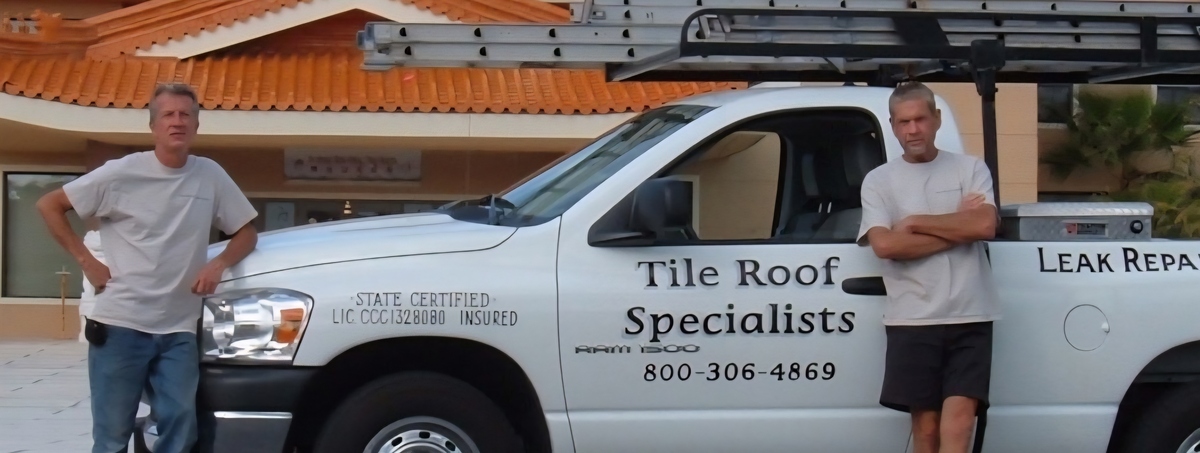 Steve and Marshall tile roof repair