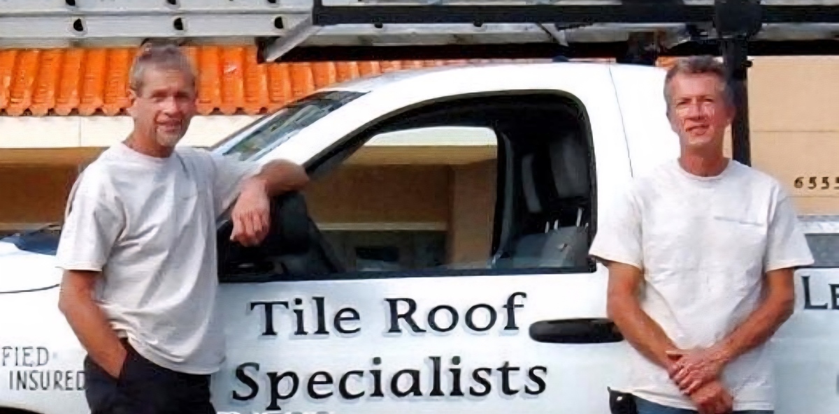 Steve and Marshall tile roof repair