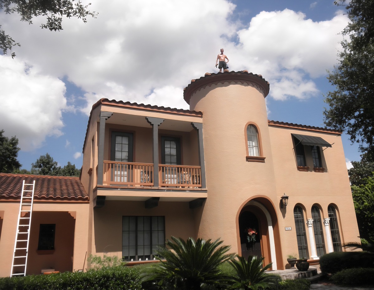 Steve and Marshall tile roof repair