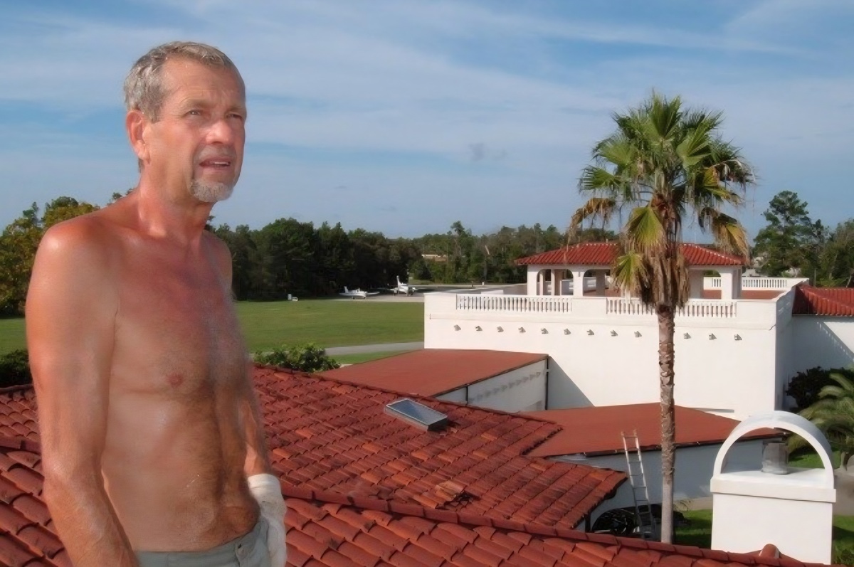 Tile roof repair — Steve and Marshall